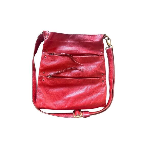 AVORIO Messenger Leather Bag Leather Made In Italy - Picture 3 of 11